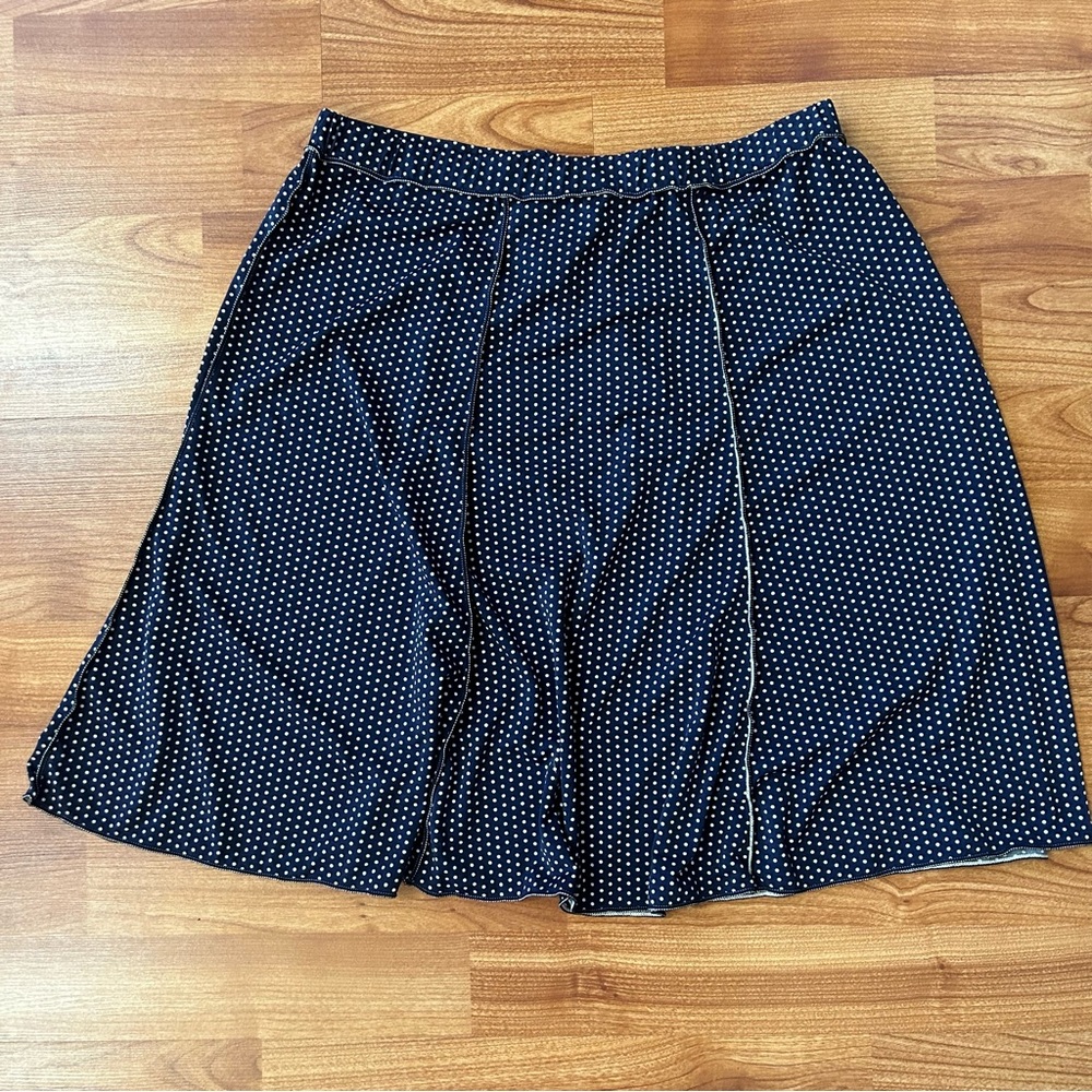 3/$20 Max Studio polka dots skirt - Picture 5 of 6